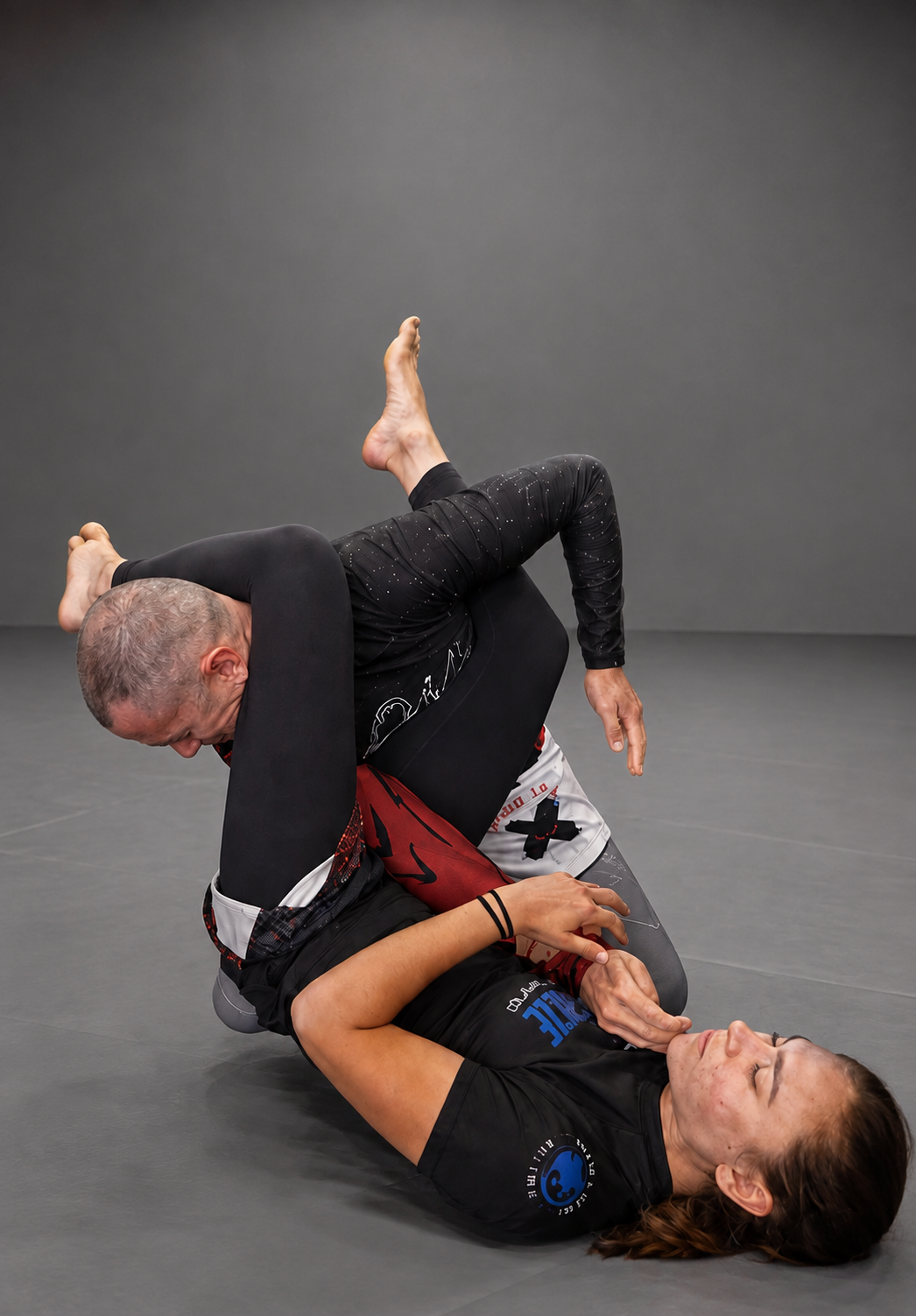 עבודת גארד בג'יו ג'יטסו ברזילאי באימון ב-Fight Lab