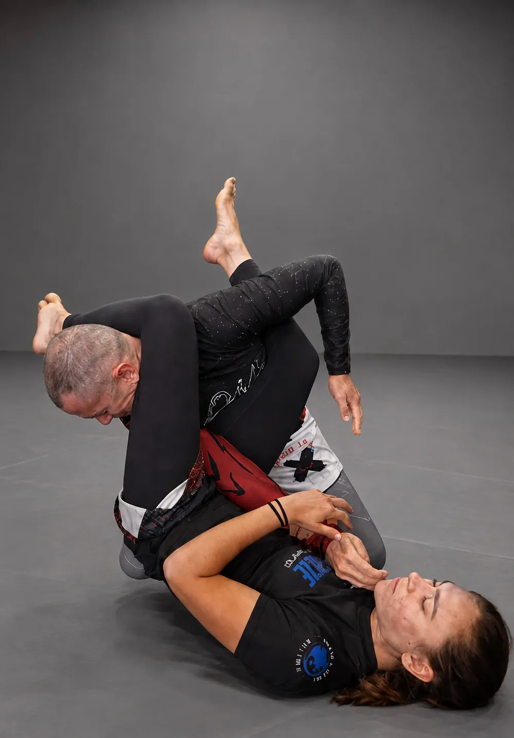 אימון ג'יו ג'יטסו ברזילאי (BJJ) ב-Fight Lab, רמת החייל, תל אביב